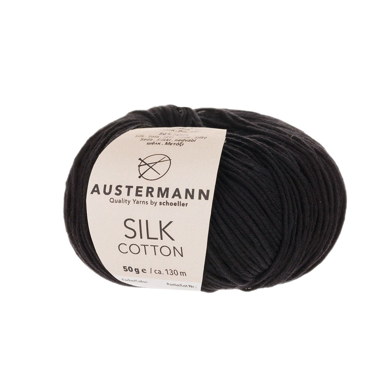 Austermann Silk Cotton-edles Sommergarn 50Gramm,130Meter