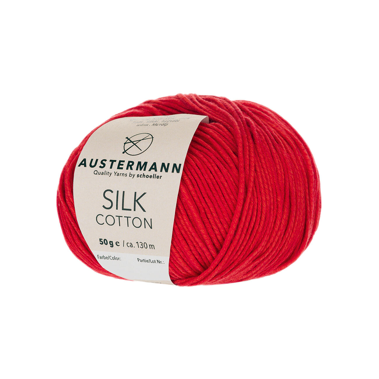 Austermann Silk Cotton-edles Sommergarn 50Gramm,130Meter