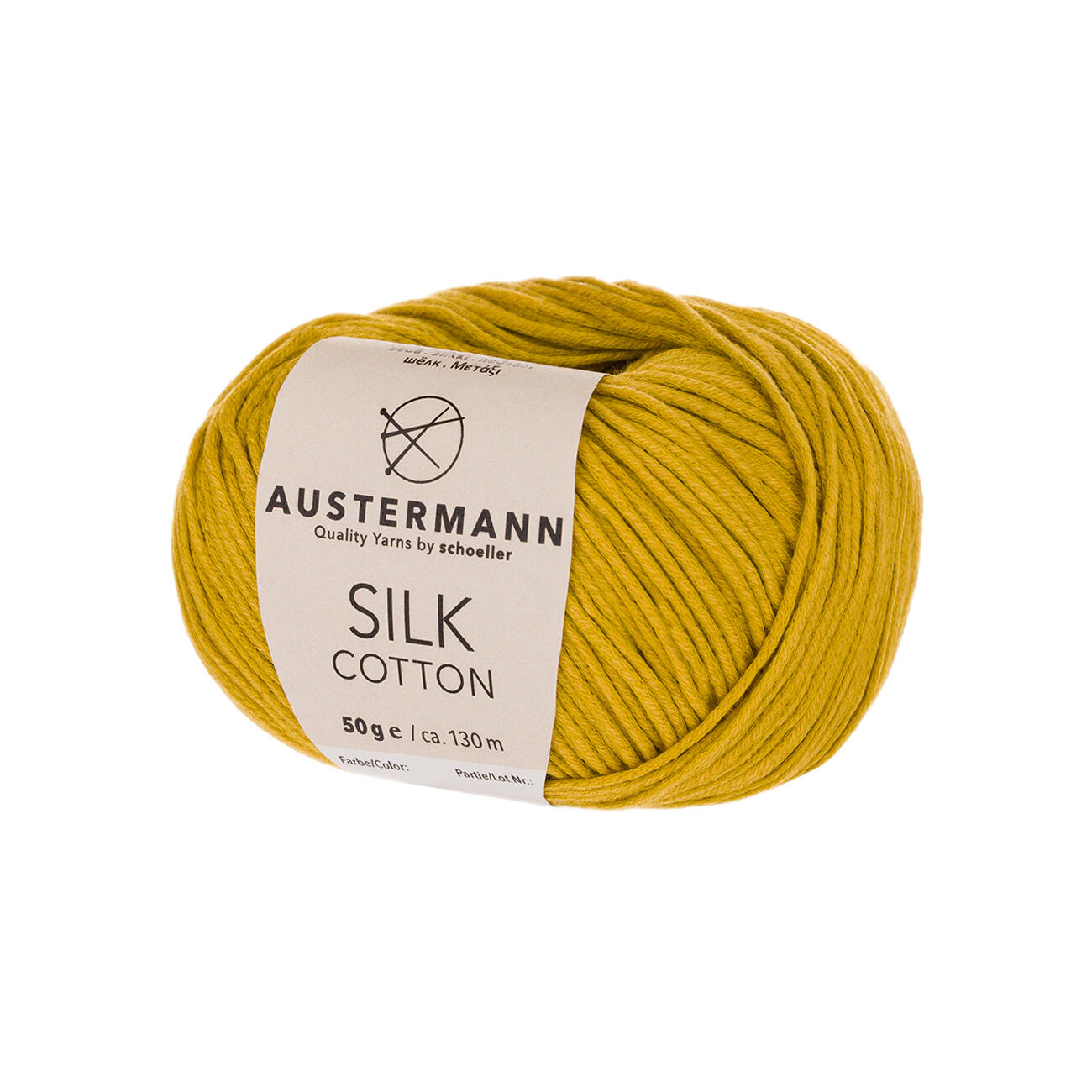 Austermann Silk Cotton-edles Sommergarn 50Gramm,130Meter