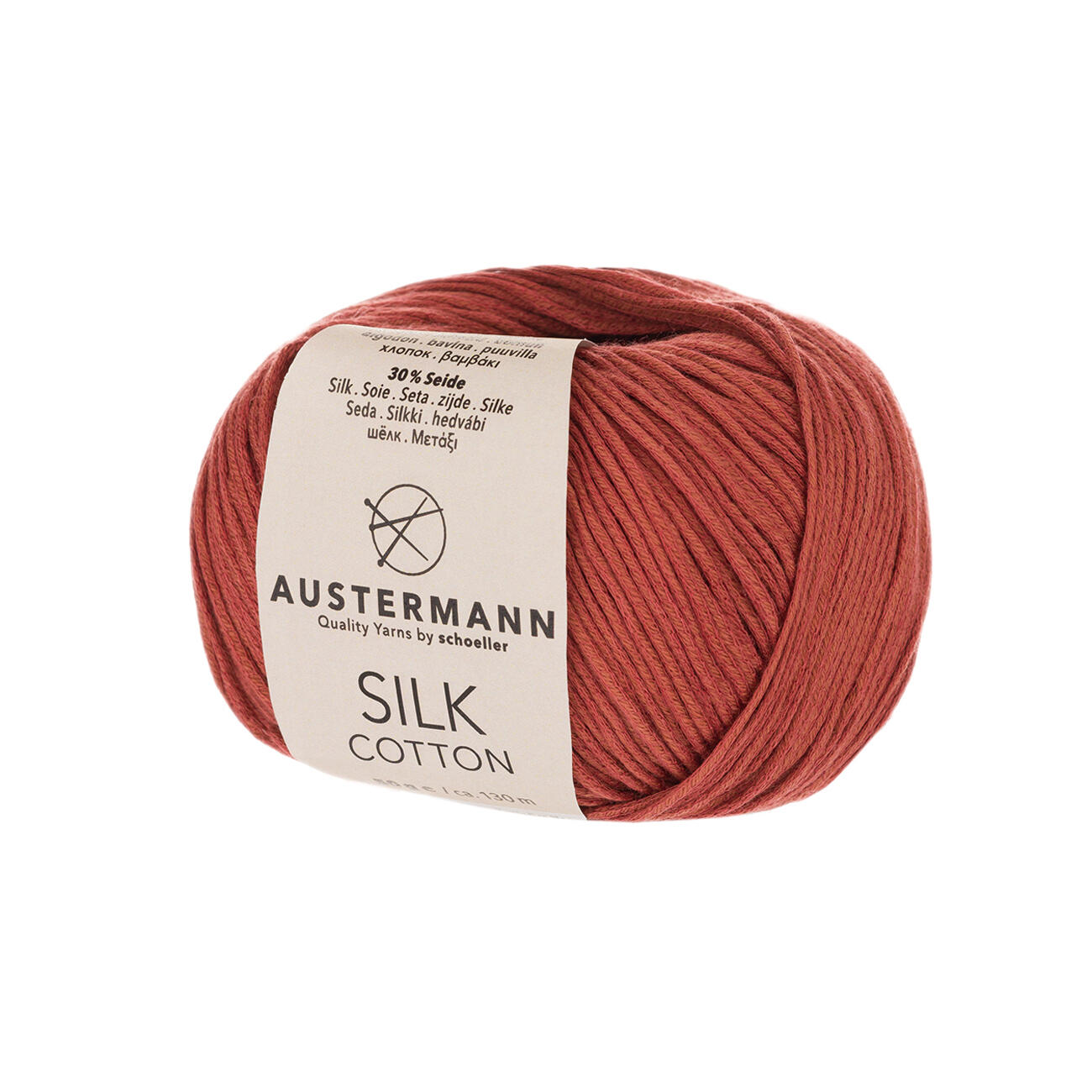 Austermann Silk Cotton-edles Sommergarn 50Gramm,130Meter