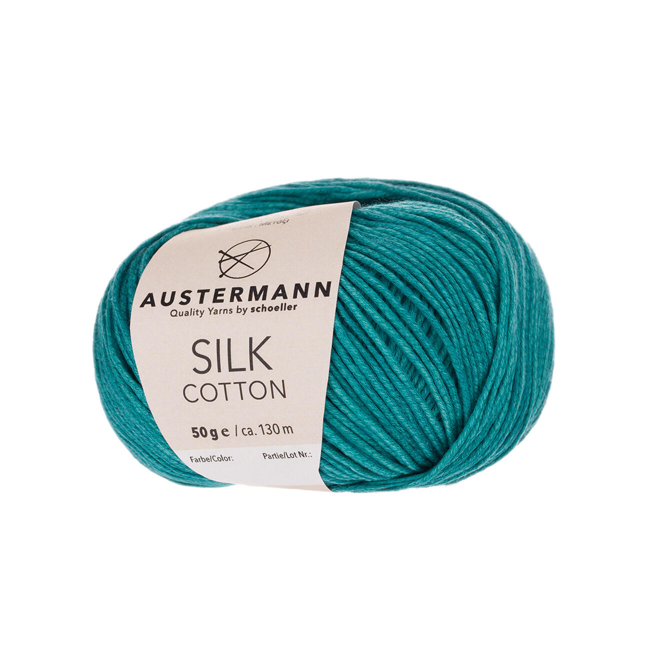 Austermann Silk Cotton-edles Sommergarn 50Gramm,130Meter