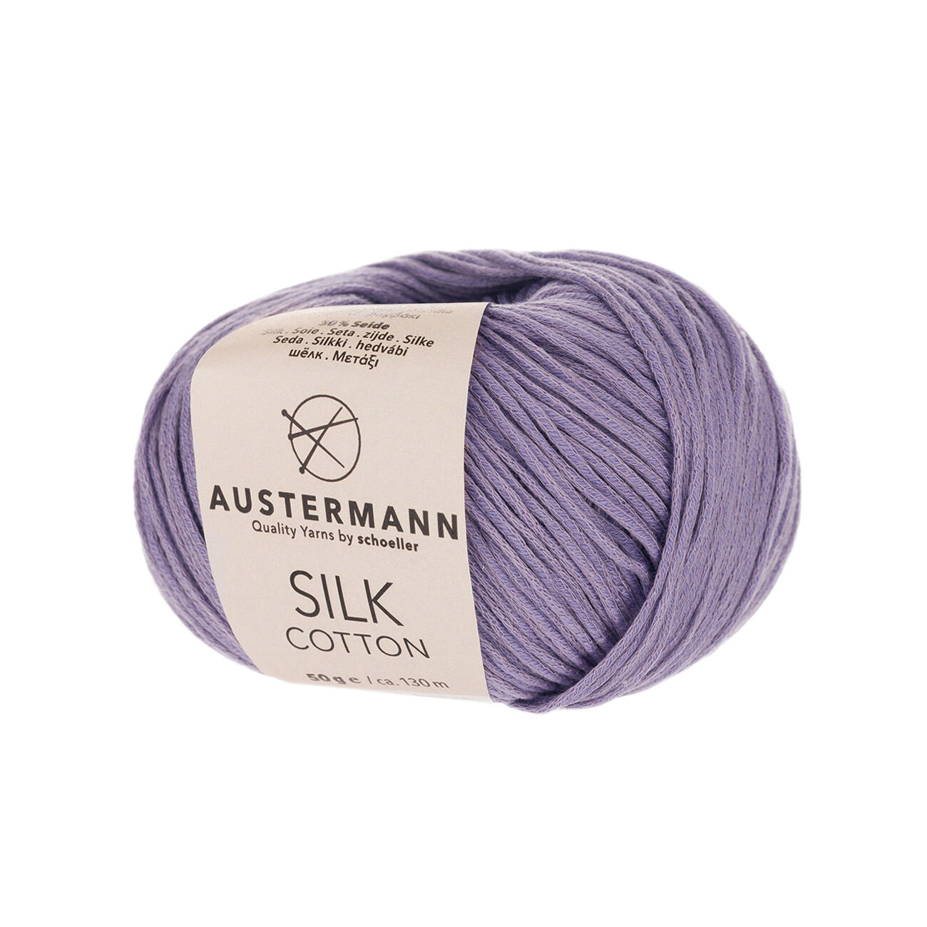 Austermann Silk Cotton-edles Sommergarn 50Gramm,130Meter
