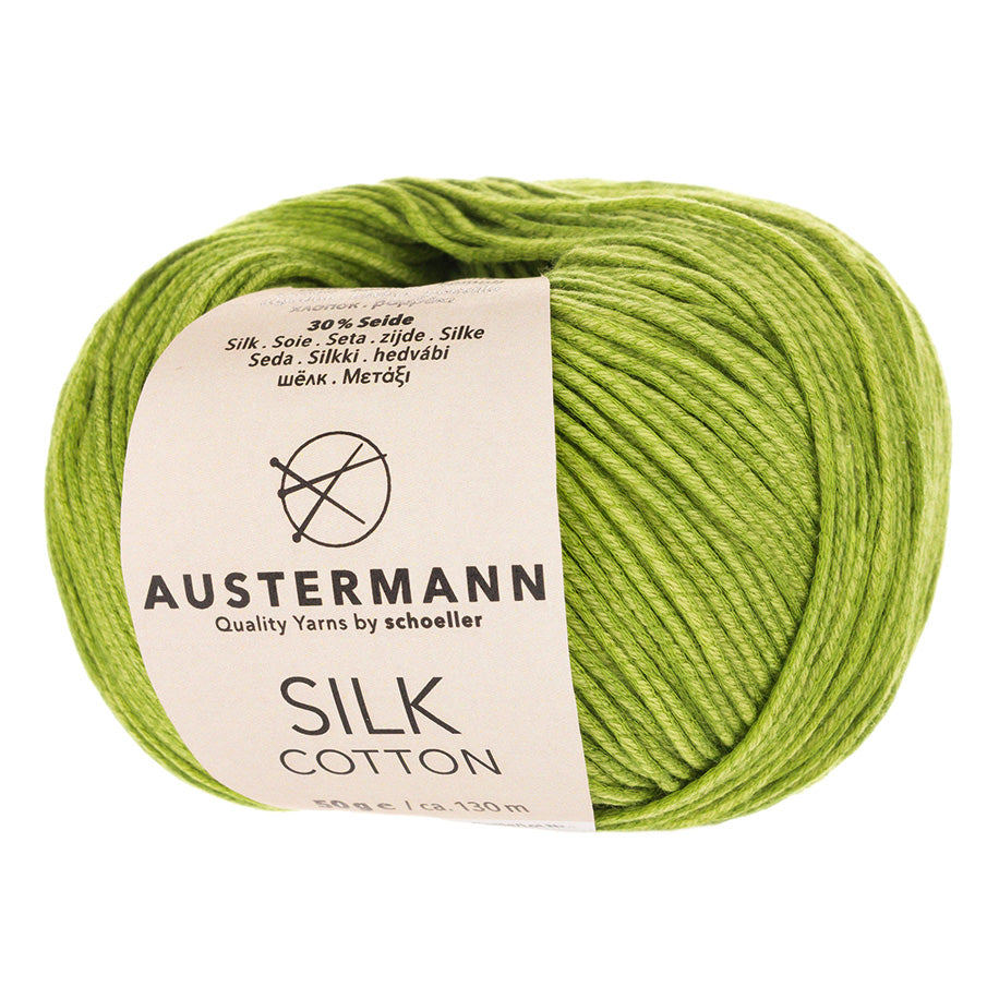 Austermann Silk Cotton-edles Sommergarn 50Gramm,130Meter