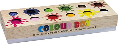 Kartopu Colour Box 12 x 25 g,100% Baumwolle