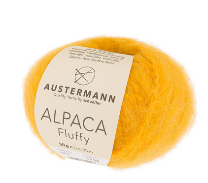 Alpaca Fluffy von Austermann® 100 % Natur,50gr,85m