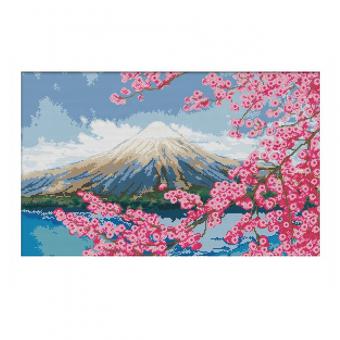 Cross Stich Stickpackung "Berg Fuji