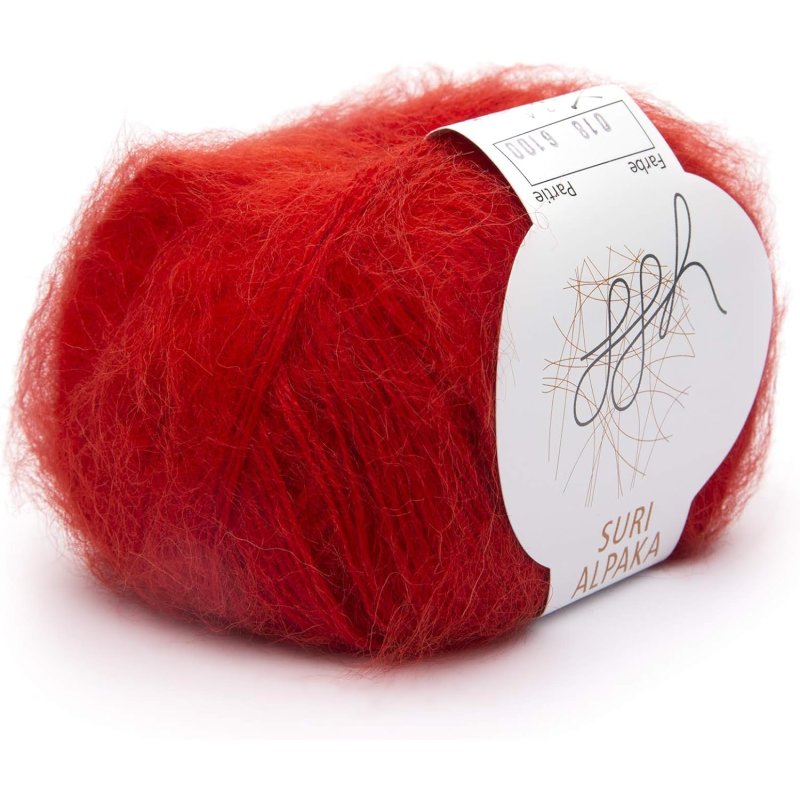 ggh Suri Alpaka - 100% Alpaka Wolle (Suri Alpaka),25g, - Wolle zum Stricken