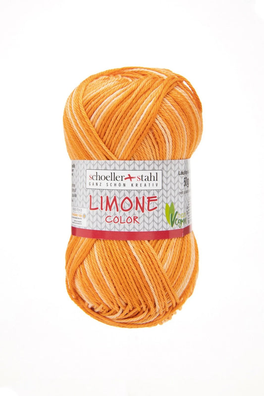 Limone Color Schoeller Stahl,50gr,100% Baumwolle
