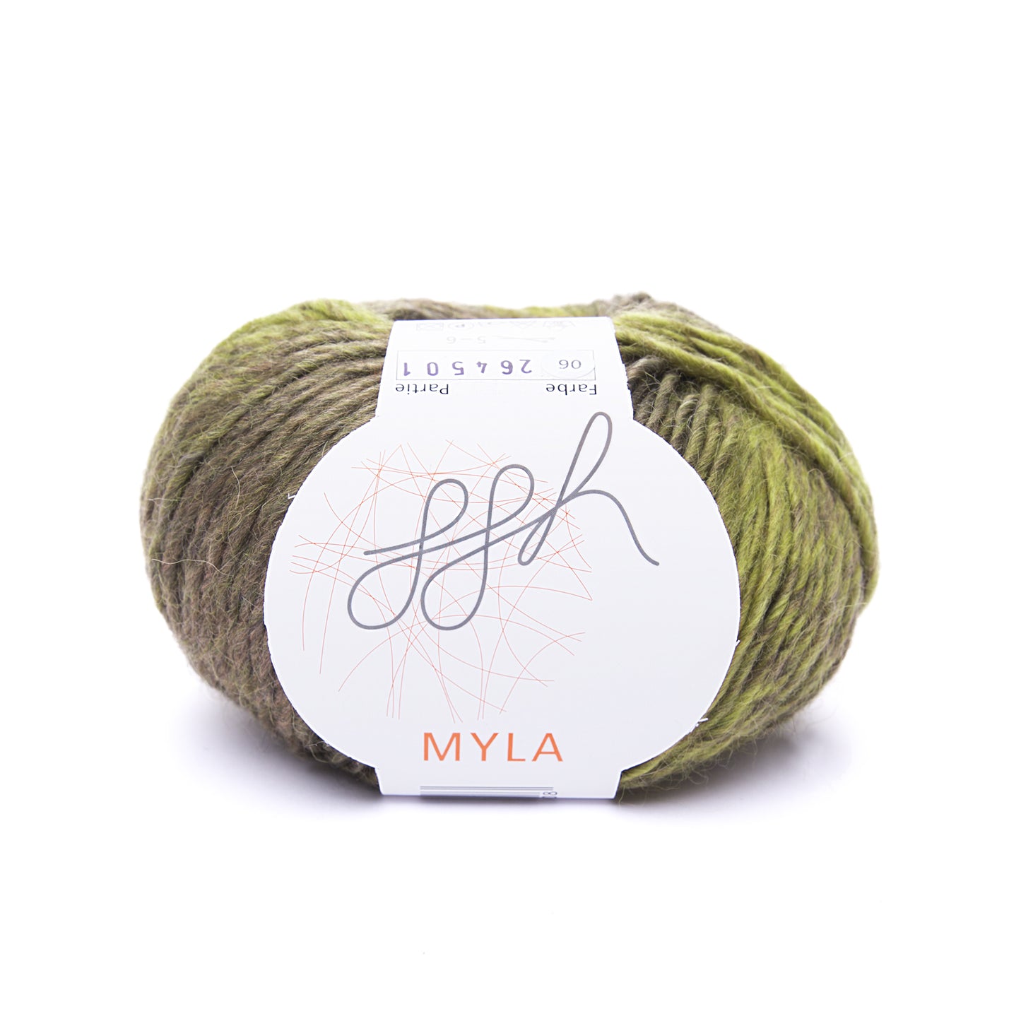 ggh Myla Naturgarn mit Farbverlauf,50gr