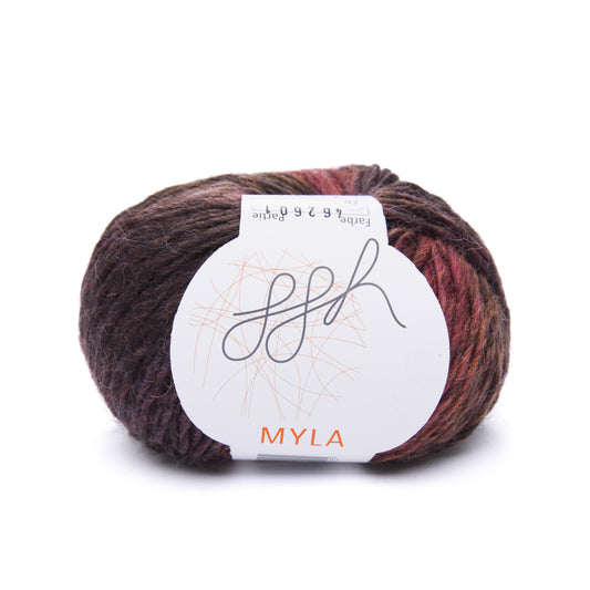 ggh Myla Naturgarn mit Farbverlauf,50gr