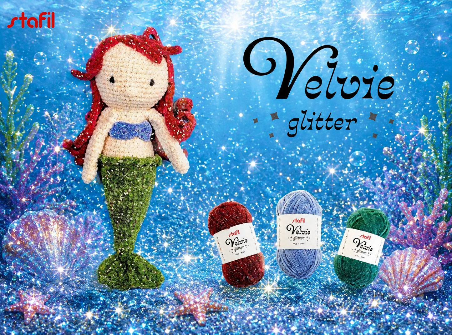 Stafil Velvie Glitter 25gr