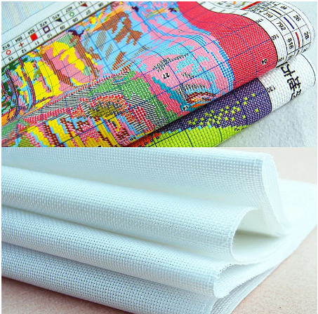 Cross Stich Kreuzstickerei Kreuzstich Stickpackung Lilienfeld 47x37cm