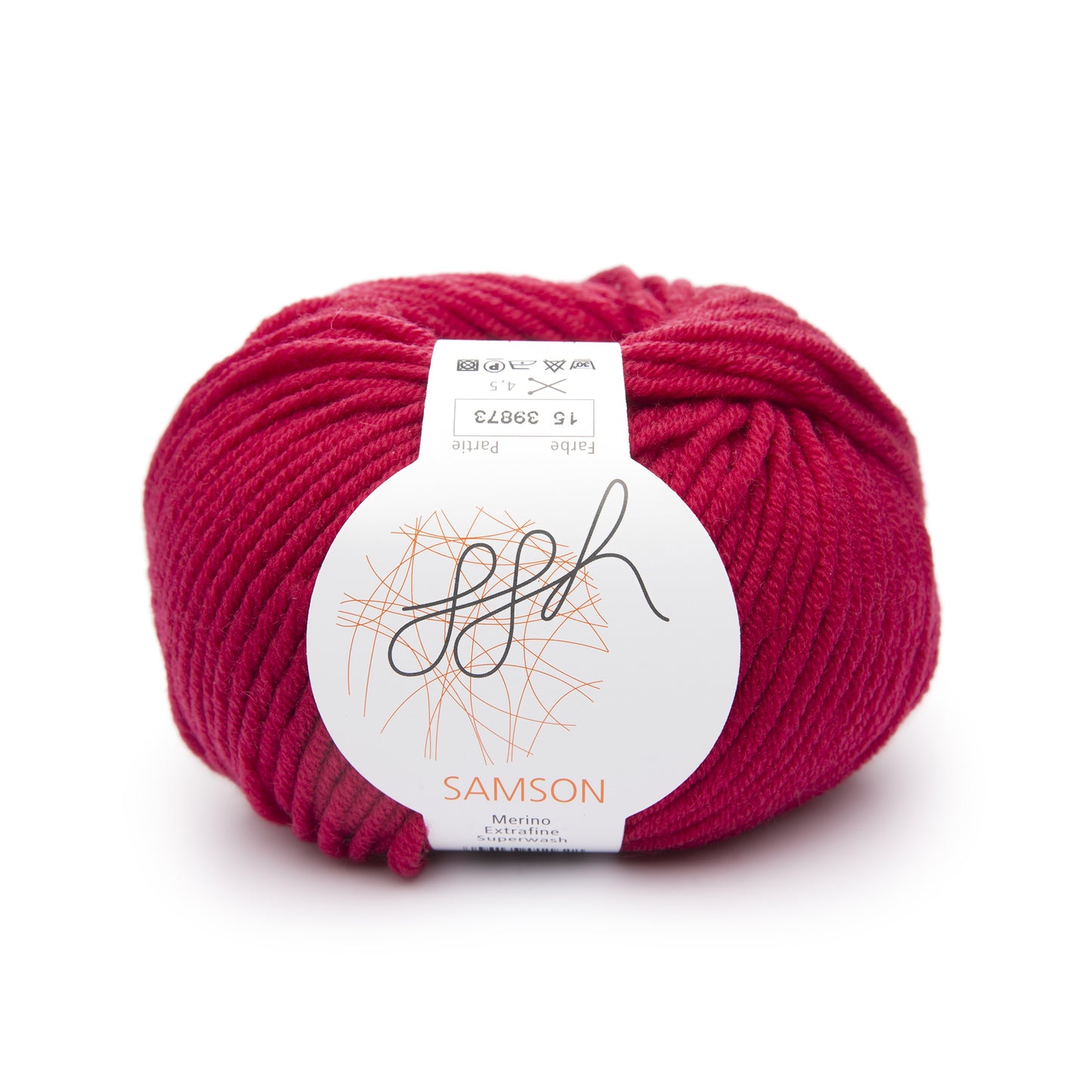 ggh Samson - Merino Wolle (mulesing Free) Lauflänge ca. 85m auf 50g - Wolle zum Stricken oder Häkeln