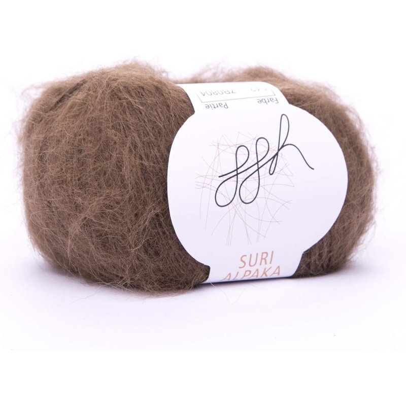 ggh Suri Alpaka - 100% Alpaka Wolle (Suri Alpaka),25g, - Wolle zum Stricken